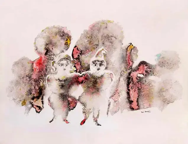 Burman, Sakti (Artist). Untitled. Watercolour on paper, 1970s | Painting | FineArts | 00645963