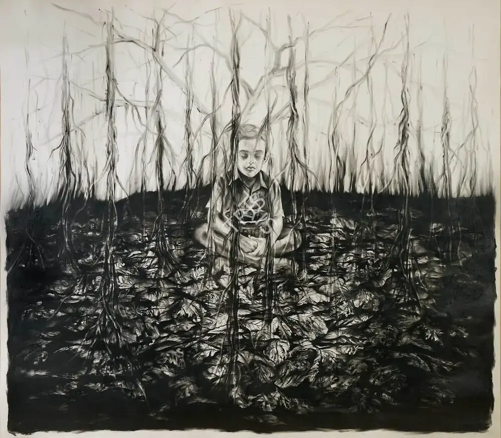Chonat, Krishnaraj (Artist). Untitled, 2008 | Painting