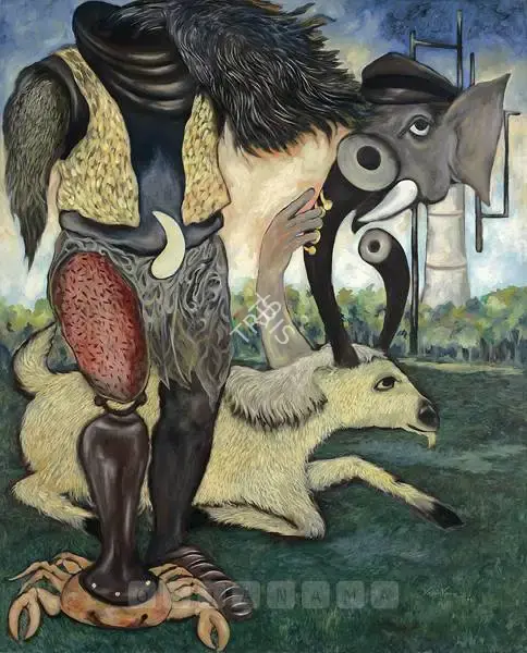 Naik, Viraj (Artist). Untitled, 2006 | Painting
