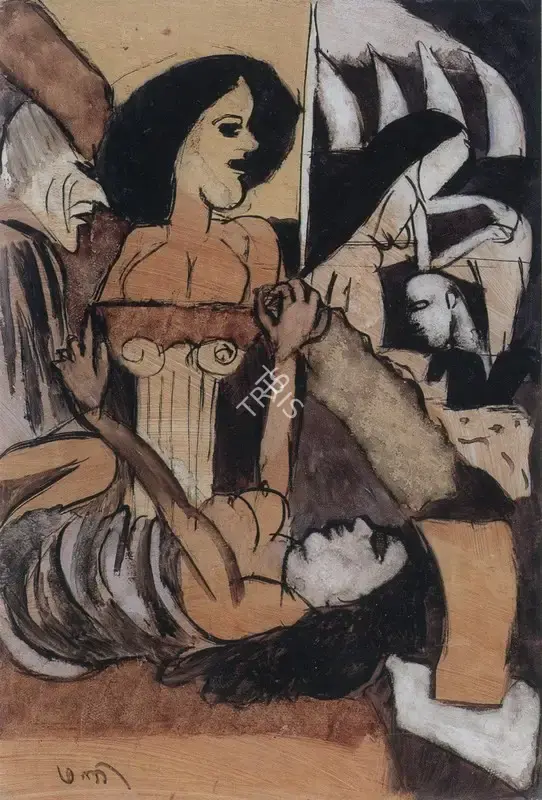 Subramanyan, K.G. (Artist). Untitled, n.d. | Painting