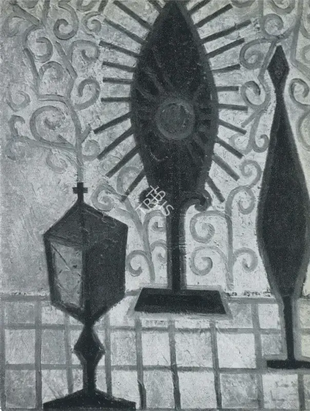 Souza, F.N. (Artist). Still Life with Relic, 1981 | Painting