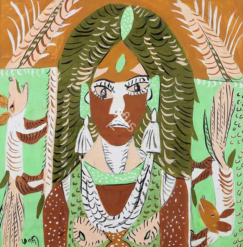 Subramanyan, K.G. (Artist). Untitled, n.d. | Painting