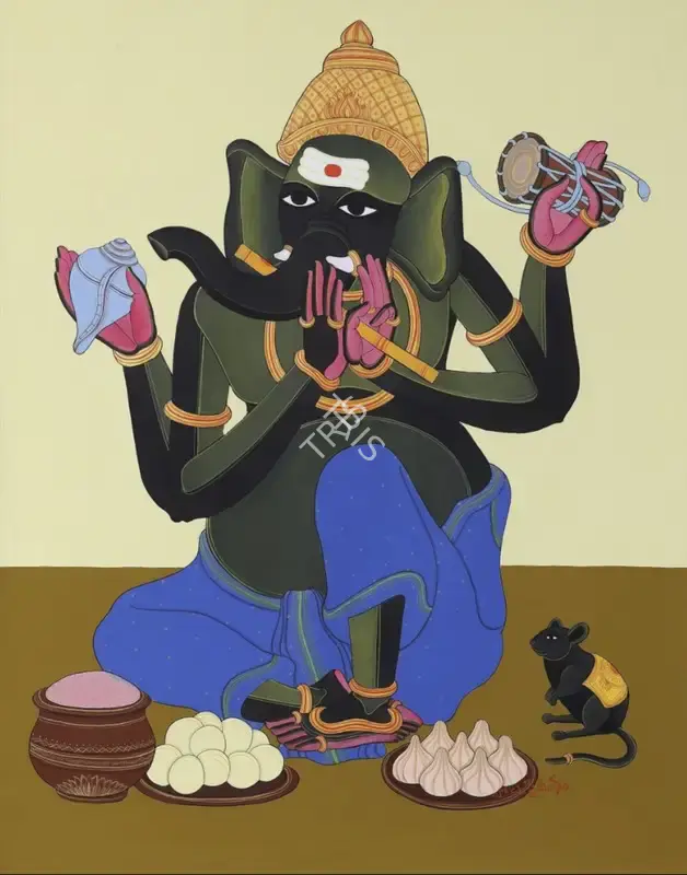 Vaikuntam, Thota (Artist). Untitled, n.d. | Painting