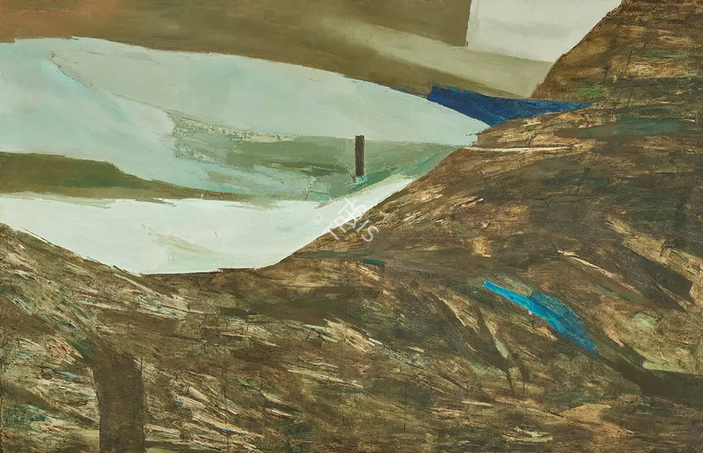 Ramkumar (Artist). Untitled (Leh Ladakh), n.d. | Painting