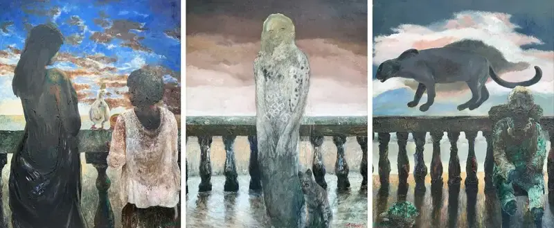 Bhattacharjee, Bikash (Artist). Untitled, 1998 | Painting