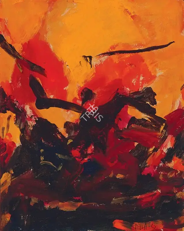 Raza, S.H. (Artist). Riyaz, 2005 | Painting