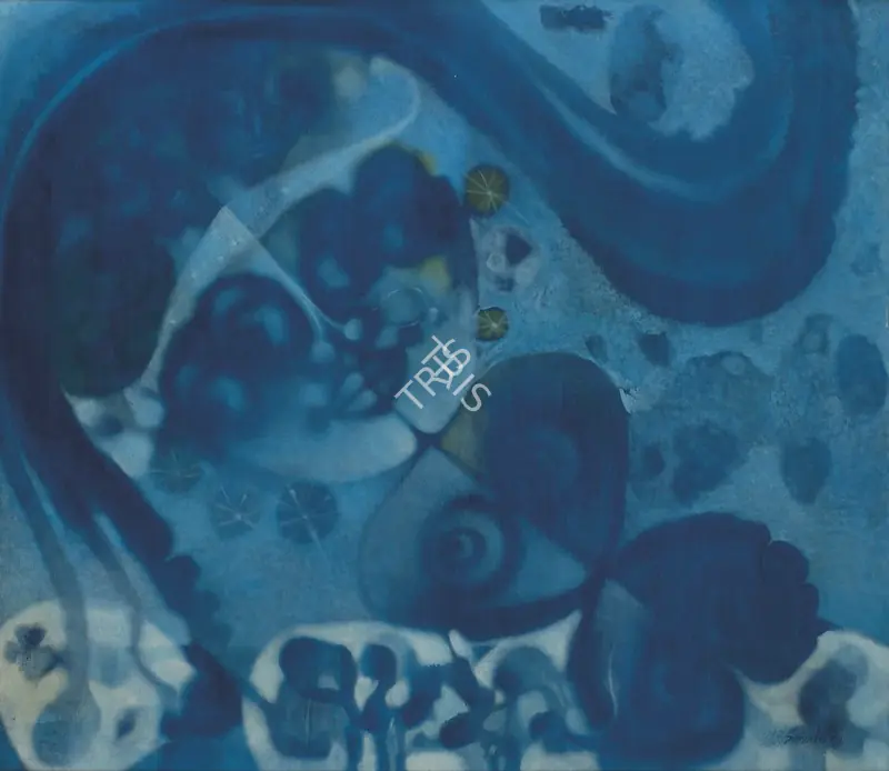 Ali, J. Sultan (Artist). Neela Nagini, 1988 | Painting