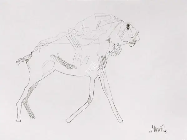 Shah, Himmat (Artist). Untitled, n.d. | Drawing