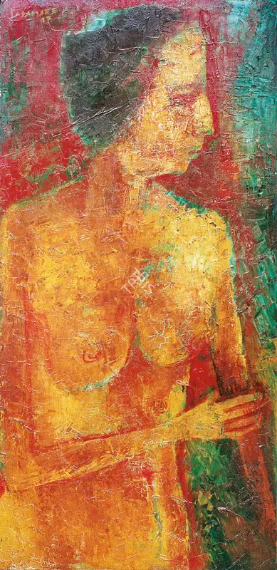 Padamsee, Akbar (Artist). Nude, 1987 | Painting