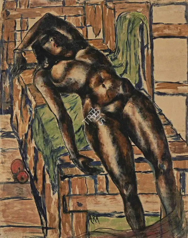 Ara, K.H. (Artist). Untitled, c.1960 | Painting