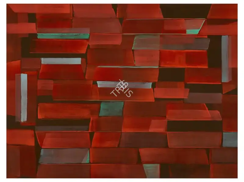 Viswanadhan, V. (Artist). Untitled. Casein on linen canvas, 2003 | Painting | FineArts | 00363831