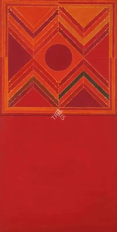 Raza, S.H. (Artist). Germination, 1988 | Painting