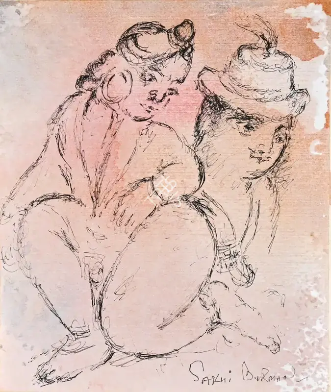 Burman, Sakti (Artist). Untitled, 2020 | Painting