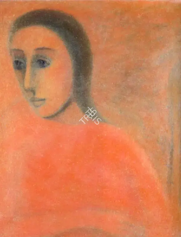 Pal, Gogi Saroj (Artist). Woman, n.d. | Painting