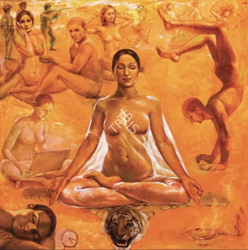 Sud, Anupam (Artist). Untitled. Oil on canvas, 2010 | Painting  | 00868873