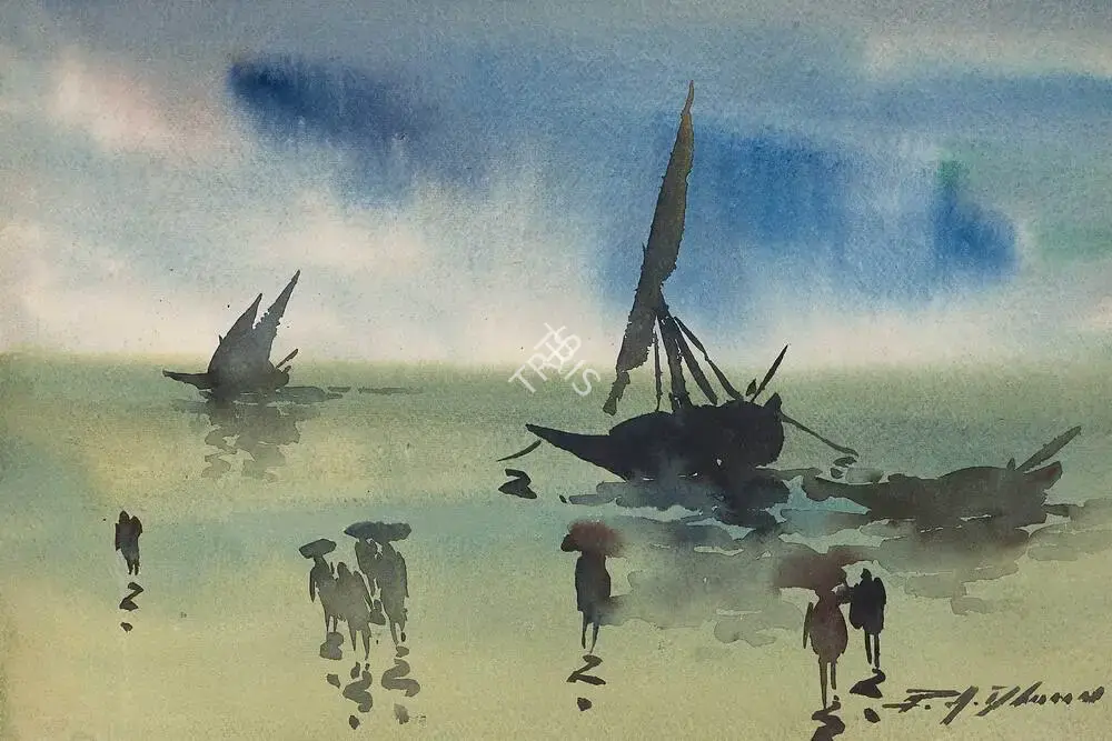 Dhond, P.A. (Artist). Untitled, n.d. | Painting