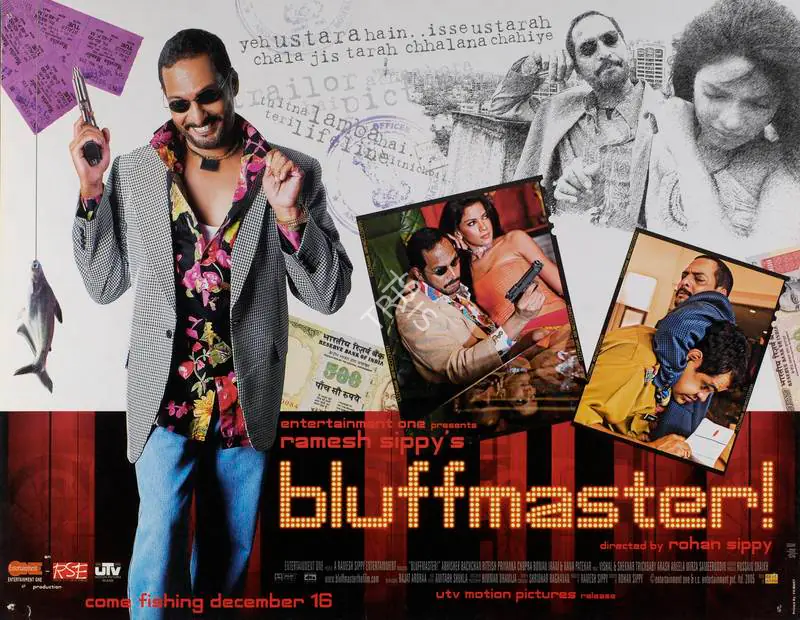 Sippy, Ramesh (Producer), Bluffmaster, 2005 | Lobby Card | CinemaEducation | 00783113