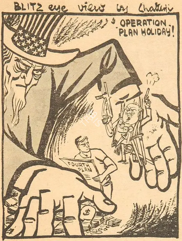 Chatterjee, Basu (Cartoonist). Operation Plan Holiday !, 1966 | Cartoons