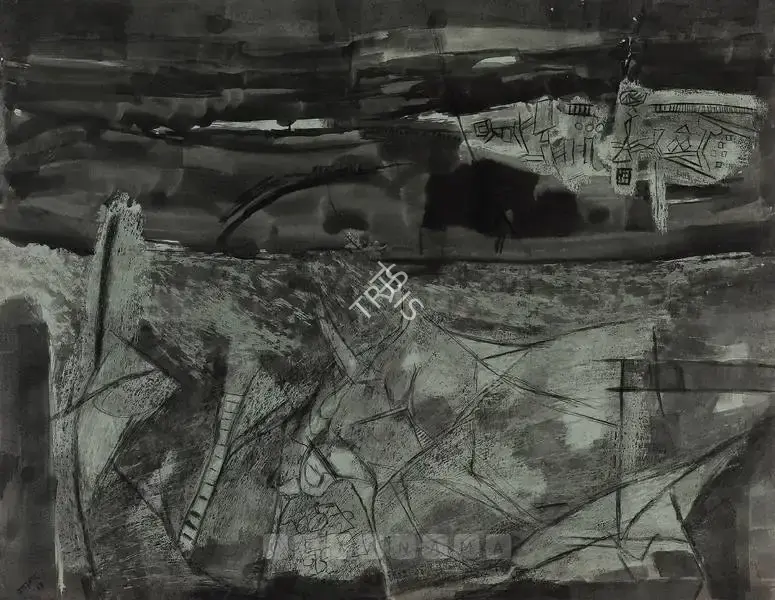 Ramkumar (Artist). Untitled, 1968 | Painting
