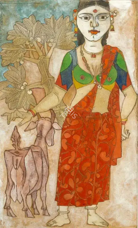 Goud, K. Laxma (Artist). Untitled, 2006 | Painting