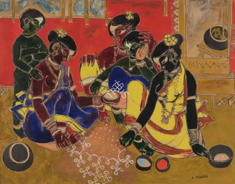 Prabha, B. (Artist). Untitled, n.d. | Painting