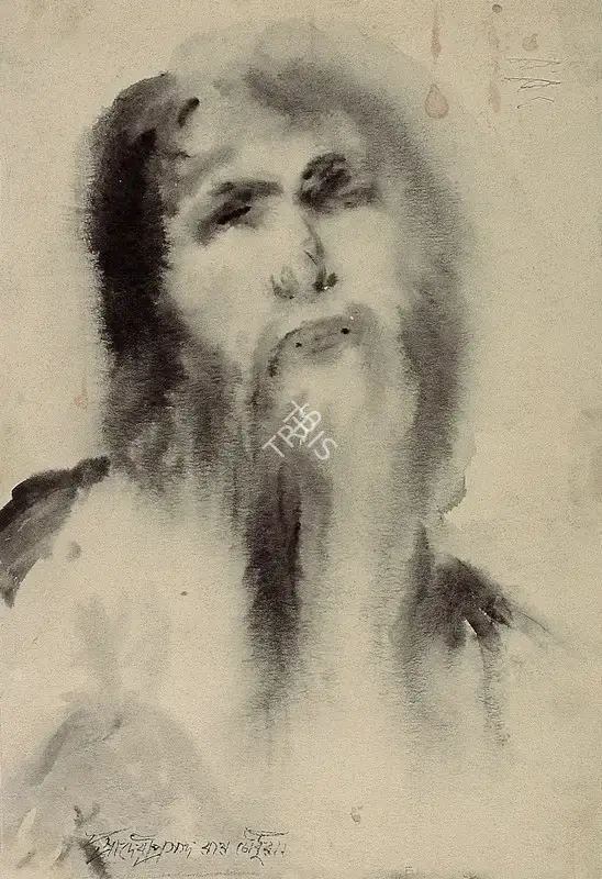 Roy Chowdhury, D.P. (Artist). Portrait, c.1928 | Painting