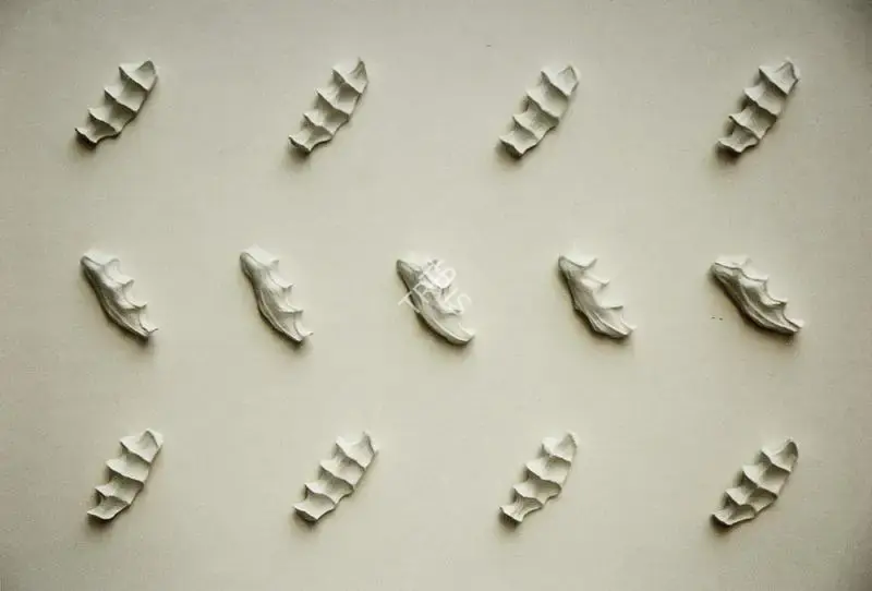 Balasubramaniam, A. (Artist). Nothing. Clay & acrylic on paper, n.d. | Painting  | 00879781