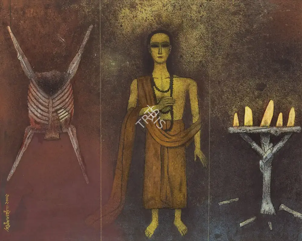 Pyne, Ganesh (Artist). Arati, 2005 | Painting