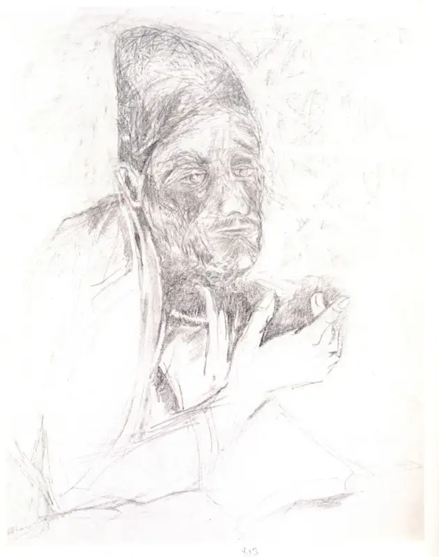 Khanna, Krishen (Artist). Untitled, n.d. | Drawing
