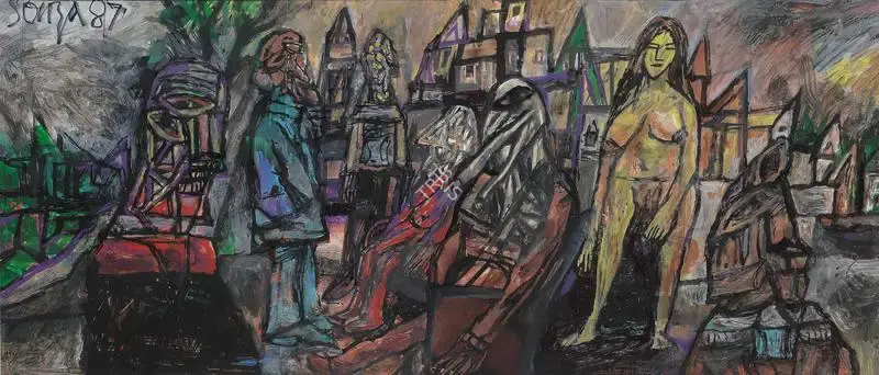 Bonhams (Auction House). Modern & Contemporary South Asian Art Online. 20 February 2023, London | Auction Catalogue | EconomicsArt | 00862464