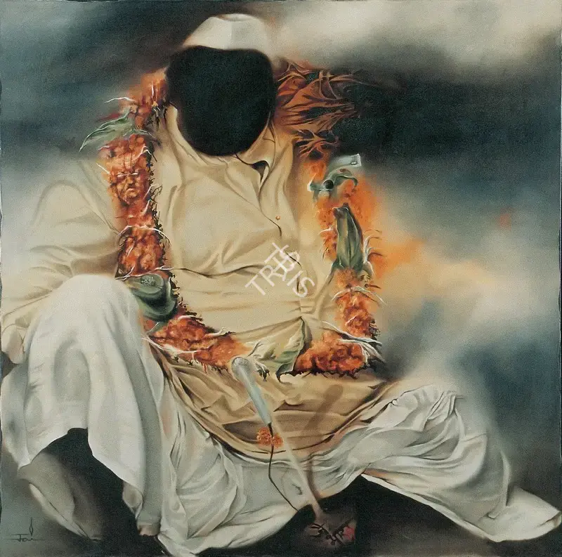 Mehrotra, Jaideep (Artist). State Of The State. Oil on canvas, 1989 | Painting  | 00879871
