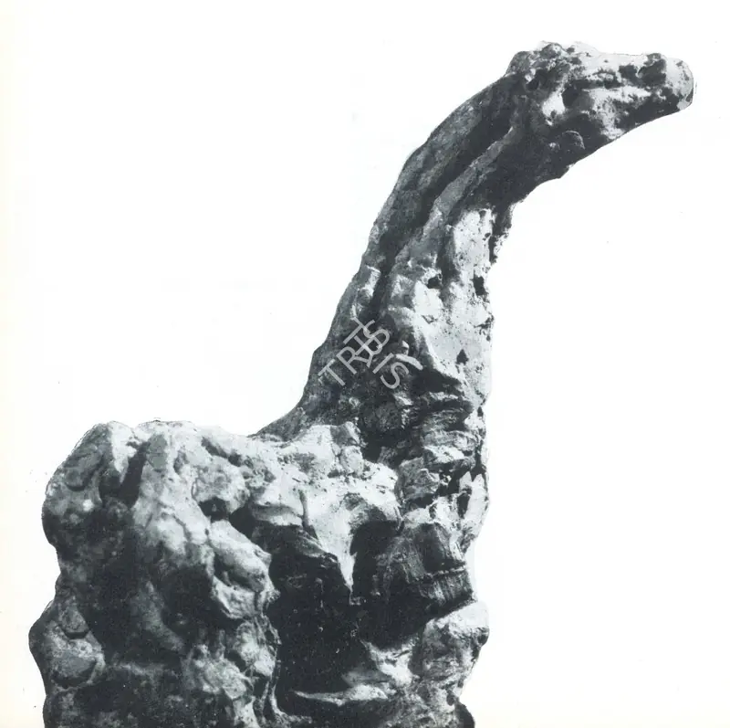 Dhanapal, S. (Artist). Horse. Concrete, 1961 | Marg, December 1962 | Sculpture | FineArts | 00674921