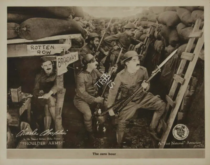 Totheroh, Roland (Cinematographer), Shoulder Arms, 1918 | Photographic Still Mounted on Lobby Card | CinemaEducation | 00795003