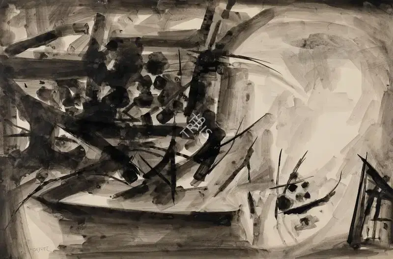 Ramkumar (Artist). Untitled, 1969 | Painting
