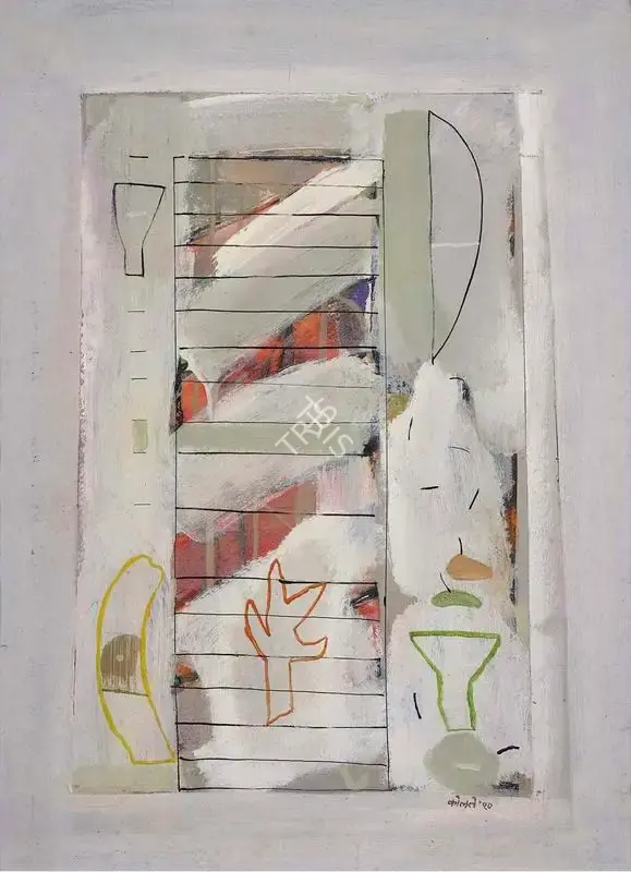 Kolte, Prabhakar (Artist). Untitled, 1990 | Painting