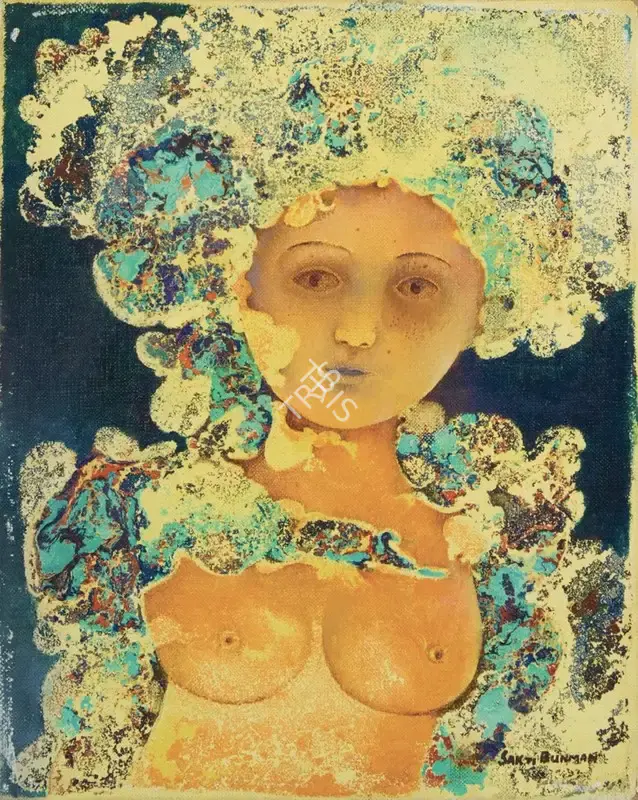 Burman, Sakti (Artist). Untitled (Nudo Di Donna), n.d. | Painting