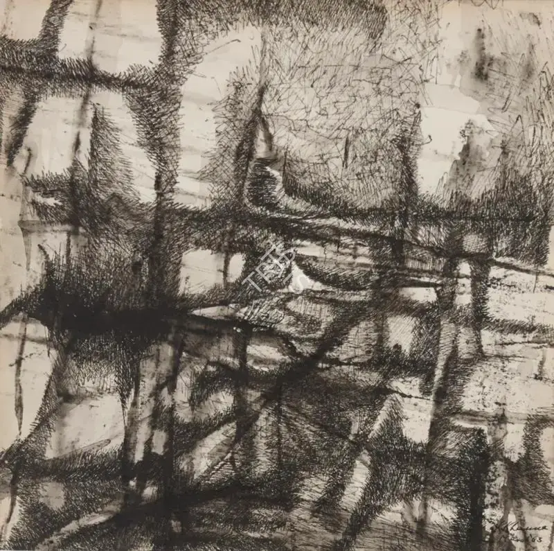 Khanna, Krishen (Artist). Untitled, 1963 | Painting