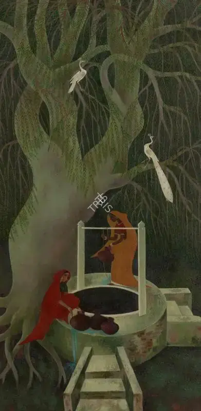 Raiba, A.A. (Artist). Untitled, n.d. | Painting