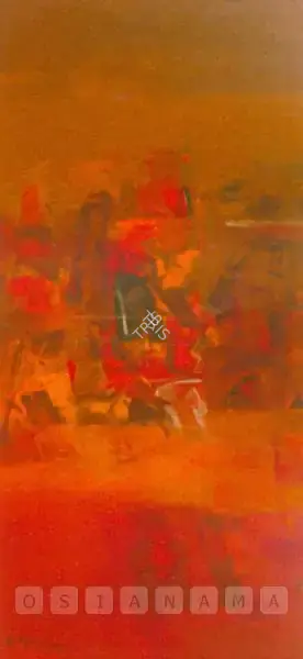 Adimoolam, K.M. (Artist). Untitled. Oil on canvas, 2003 | Painting | FineArts | 00600630