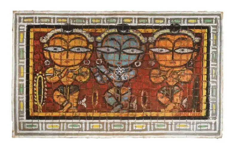 Roy, Jamini (Artist). Untitled, n.d. | Painting