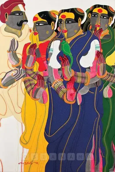 Vaikuntam, Thota (Artist). Untitled, 2007 | Painting