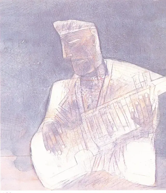 Pyne, Ganesh (Artist). Untitled, 1983 | Drawing