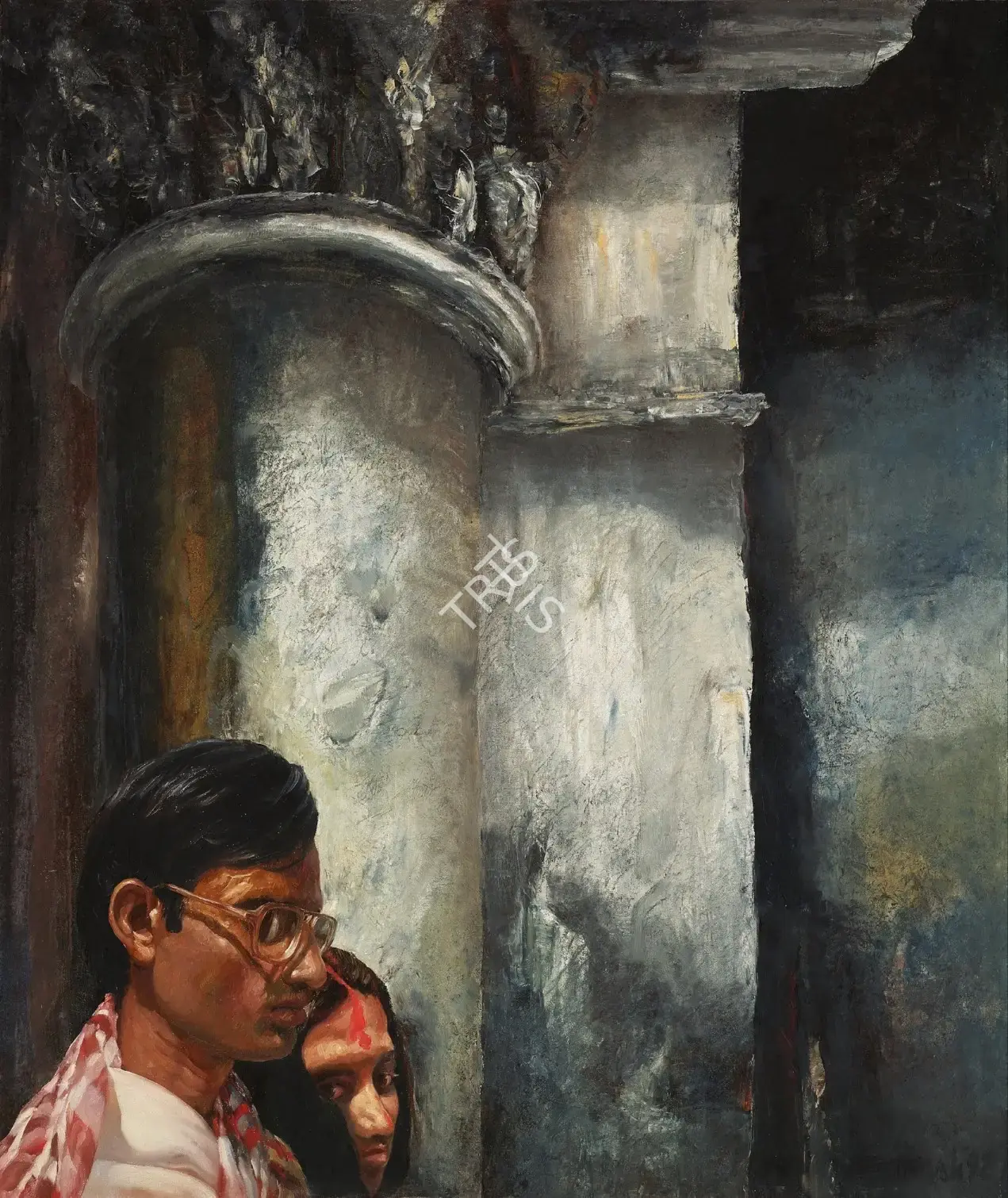Bhattacharjee, Bikash (Artist). Untitled, 1992 | Painting