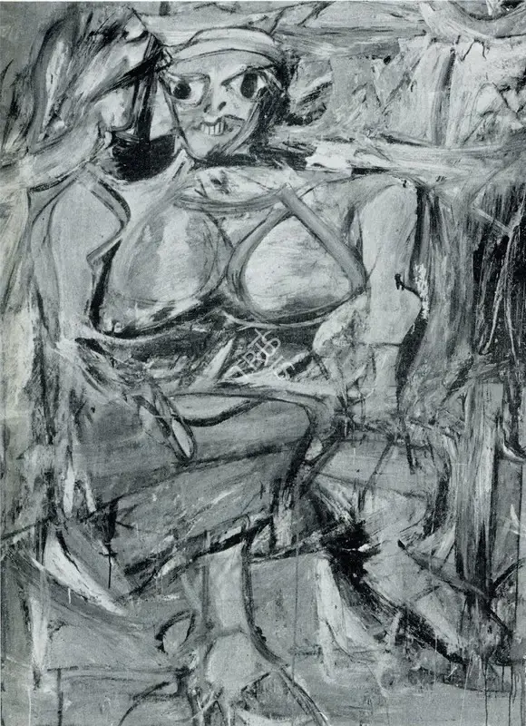 Kooning, William De (Artist). Women 1, 1950-1952 | Painting