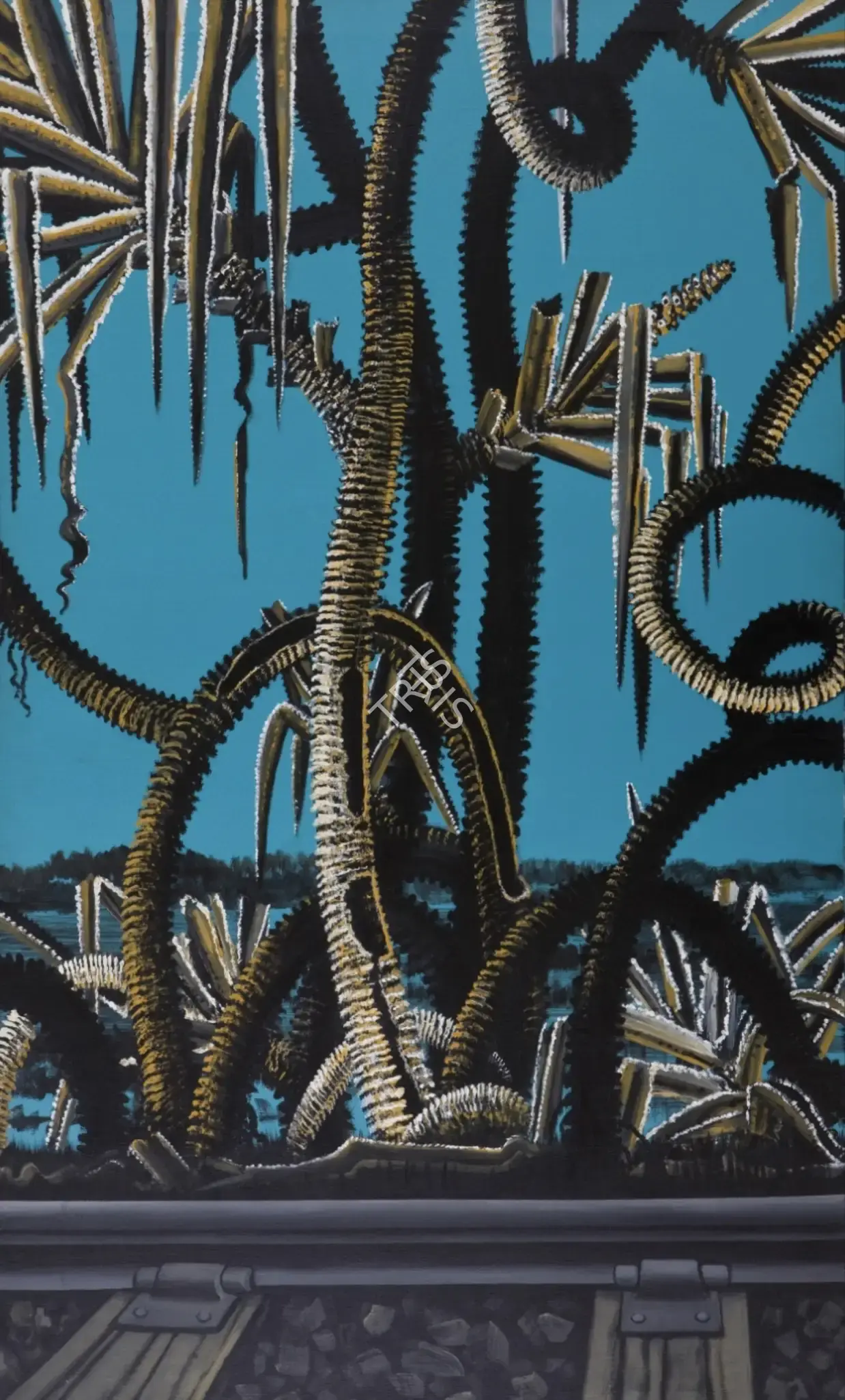 Krishnan, Rajan (Artist). Untitled. Acrylic on canvas, 2005 | Painting | FineArts | 00901114
