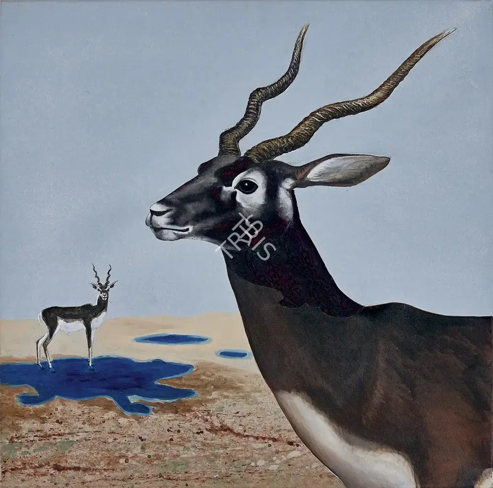 Panda, Jagannath (Artist). Untitled, 2013 | Painting