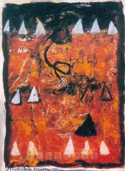 Menon, Anjolie Ela (Artist). Untitled, n.d. | Painting