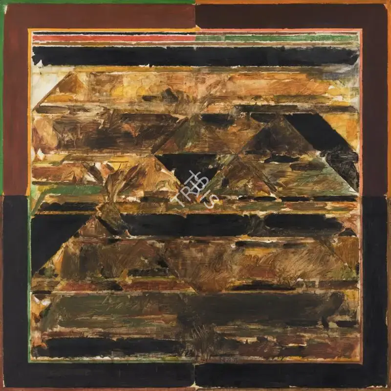 Raza, S.H. (Artist). La Terra, 1981 | Painting