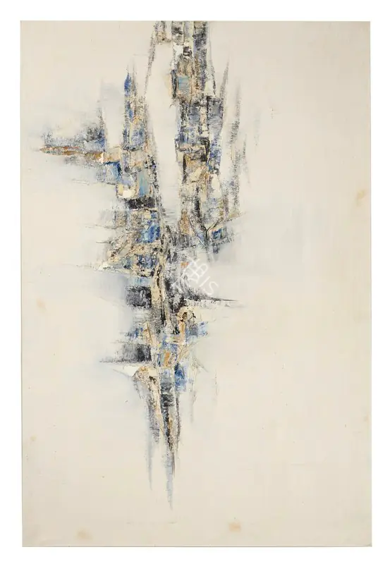 Qadri, Sohan (Artist). Rasping Note, 1965 | Painting