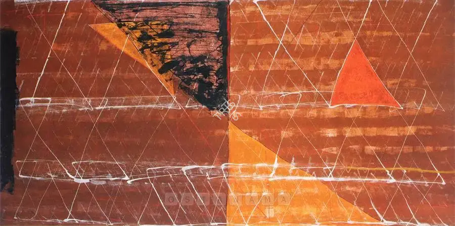 Harshavardhana, S. (Artist). Untitled. Mixed media on canvas, 2006 | Painting | FineArts | 00898374